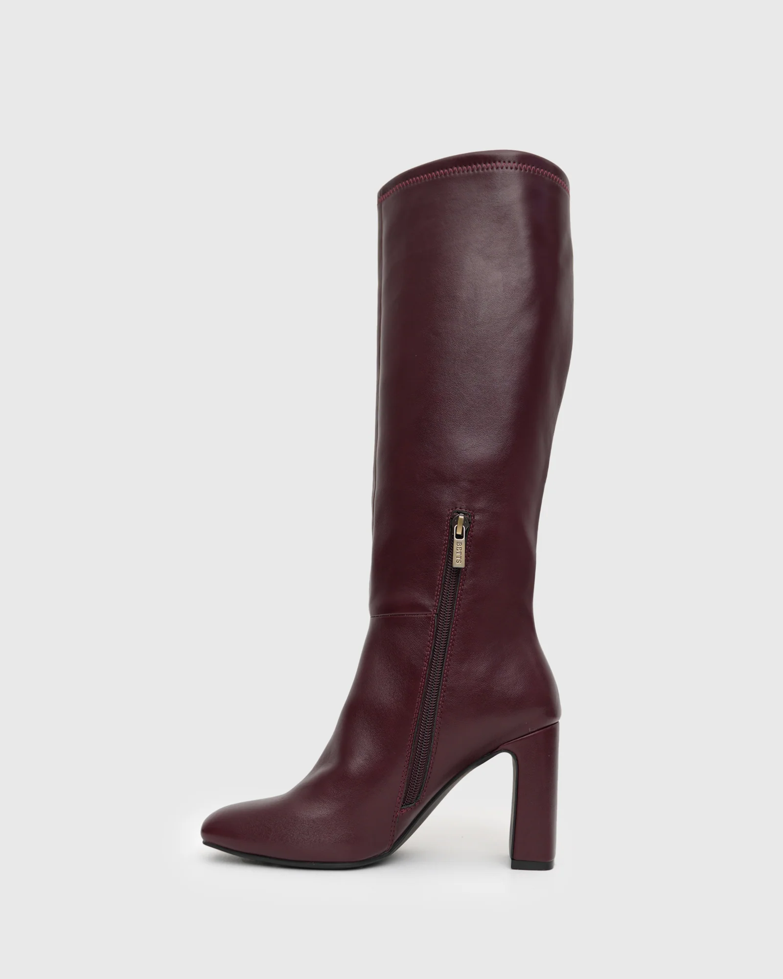 PRIME Block Heel Knee High Boots - Image 3