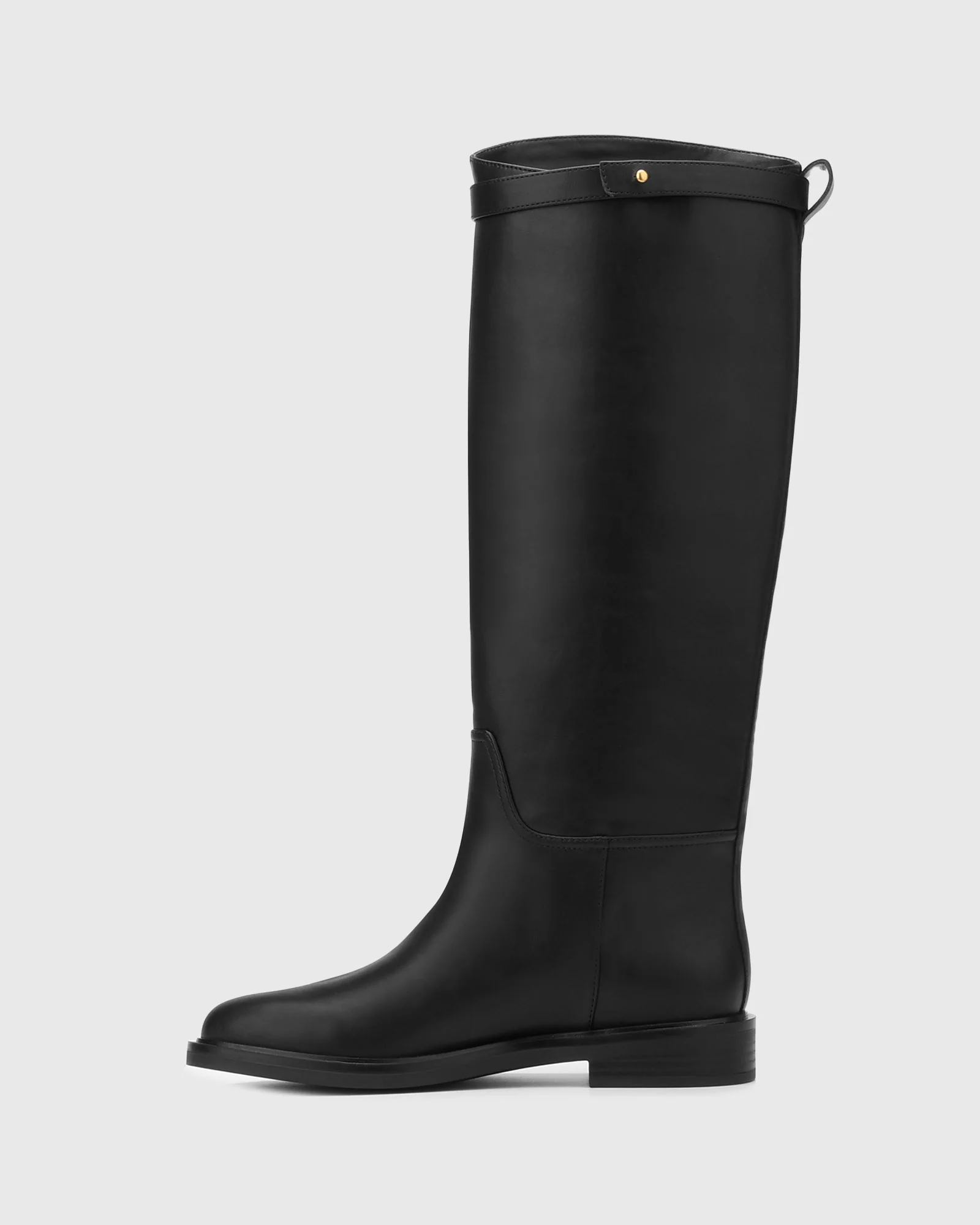 SADDLE Flat Riding Boots - Image 4