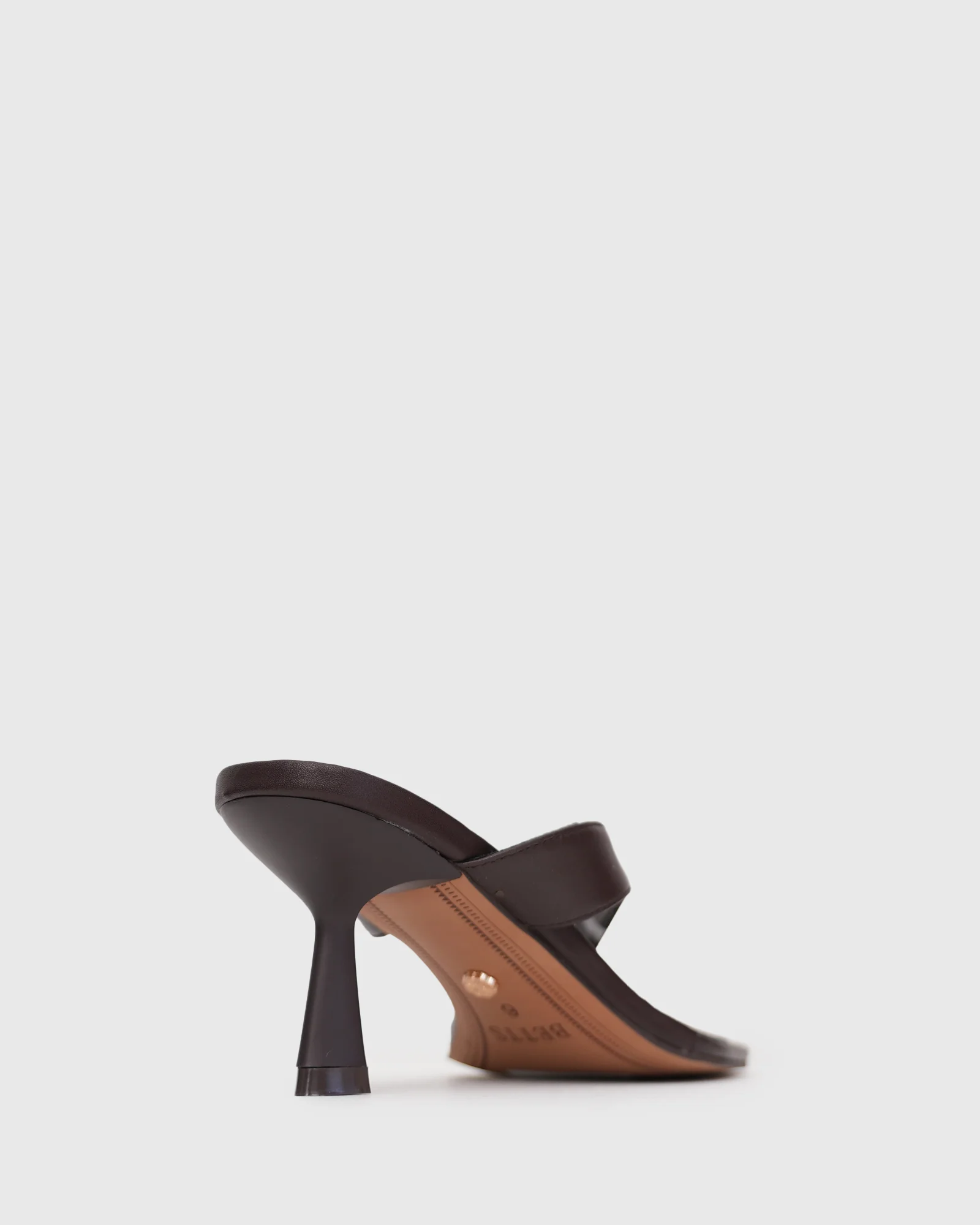 SALSA Leather Thong Mule Sandals - Image 4