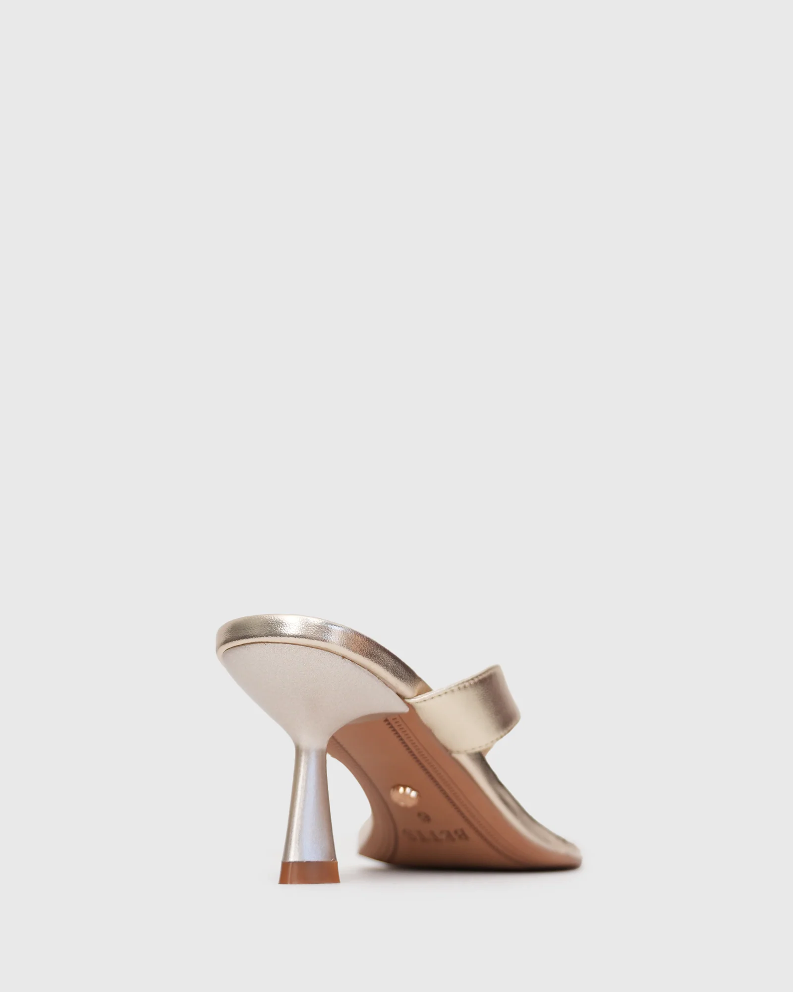 SALSA Leather Thong Mule Sandals - Image 4