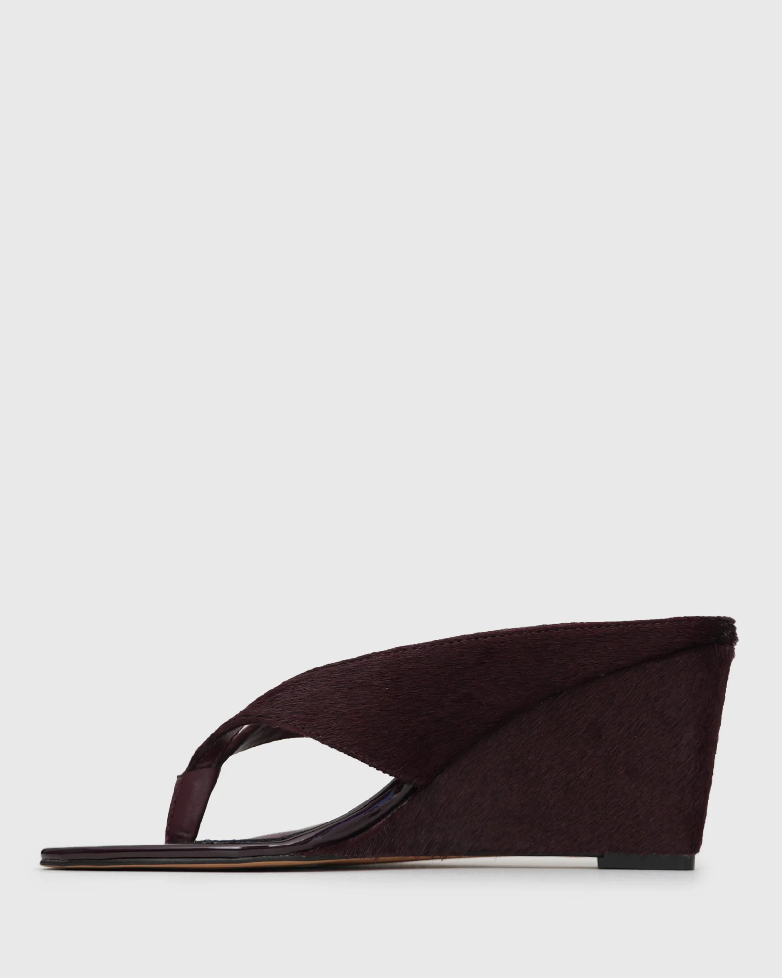 PRE-ORDER SIENNA Leather Wedge Dress Sandals - Image 3