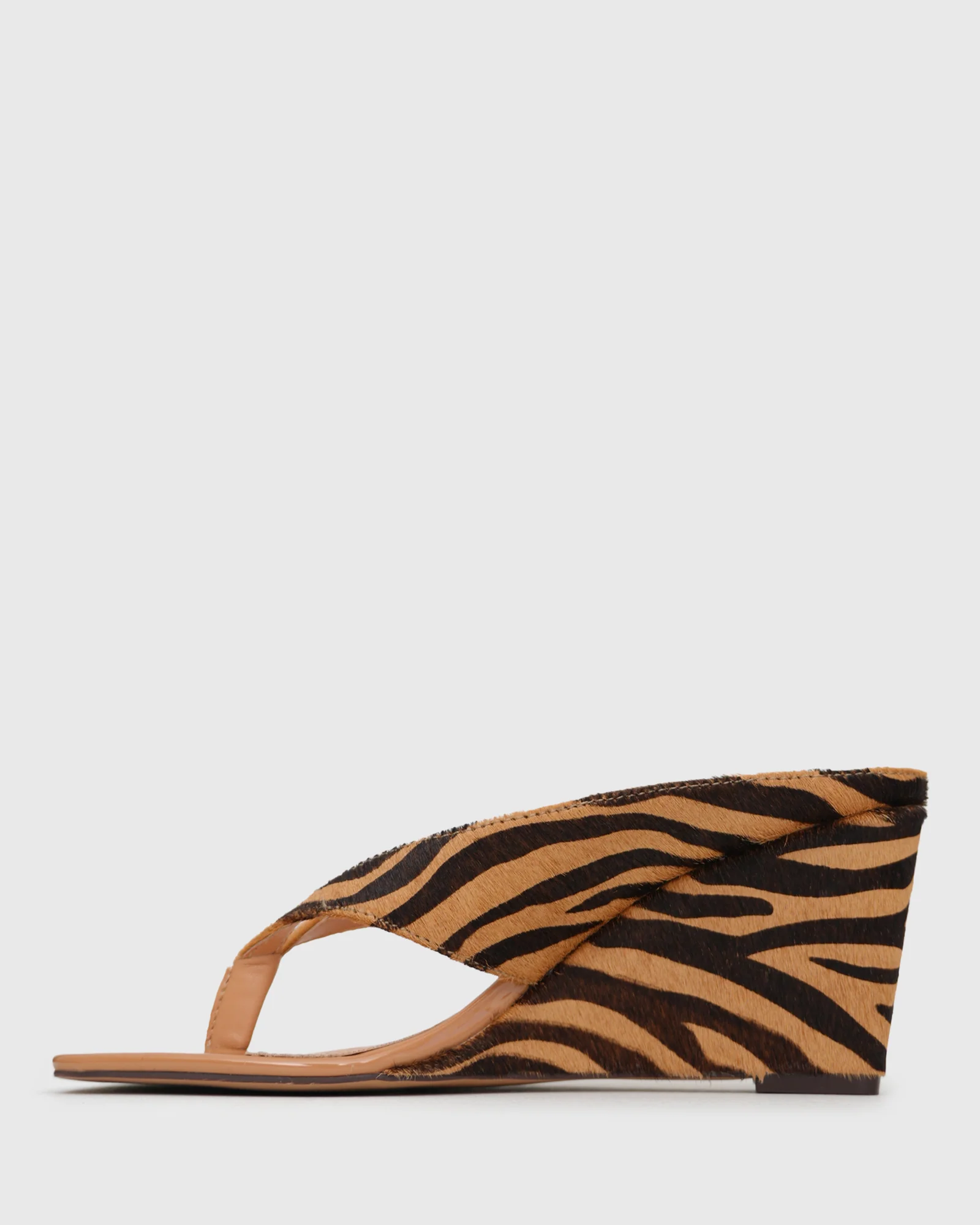 PRE-ORDER SIENNA Leather Wedge Dress Sandals - Image 3