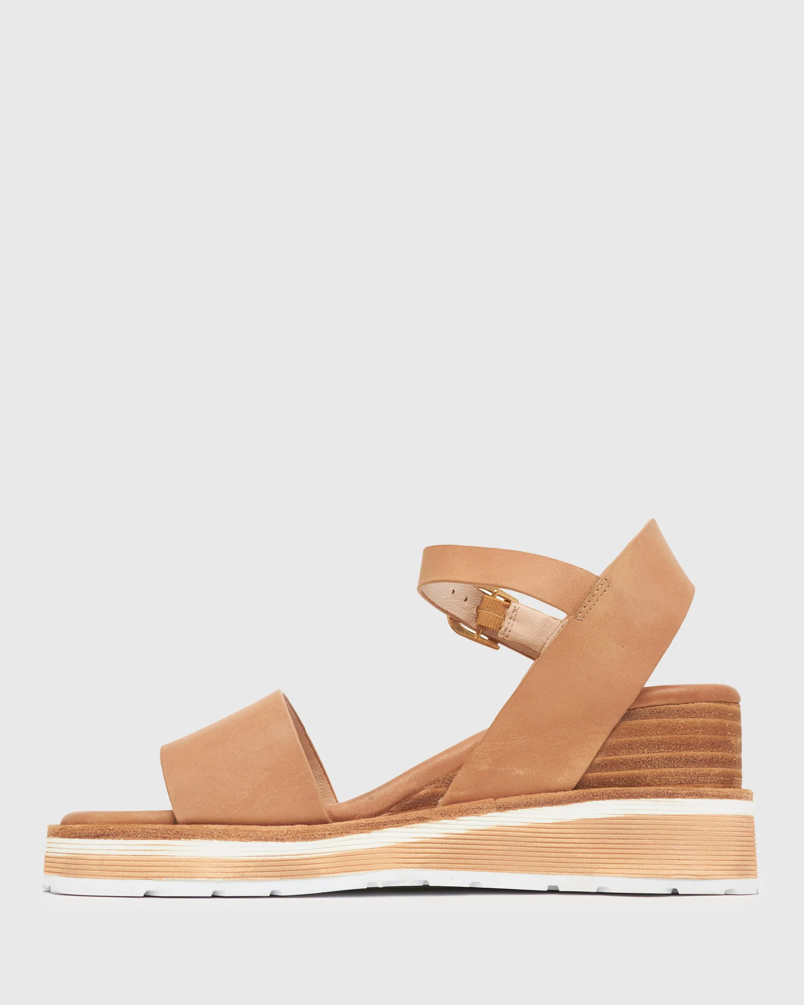 SANDREA Stacked Heel Wedges - Image 3