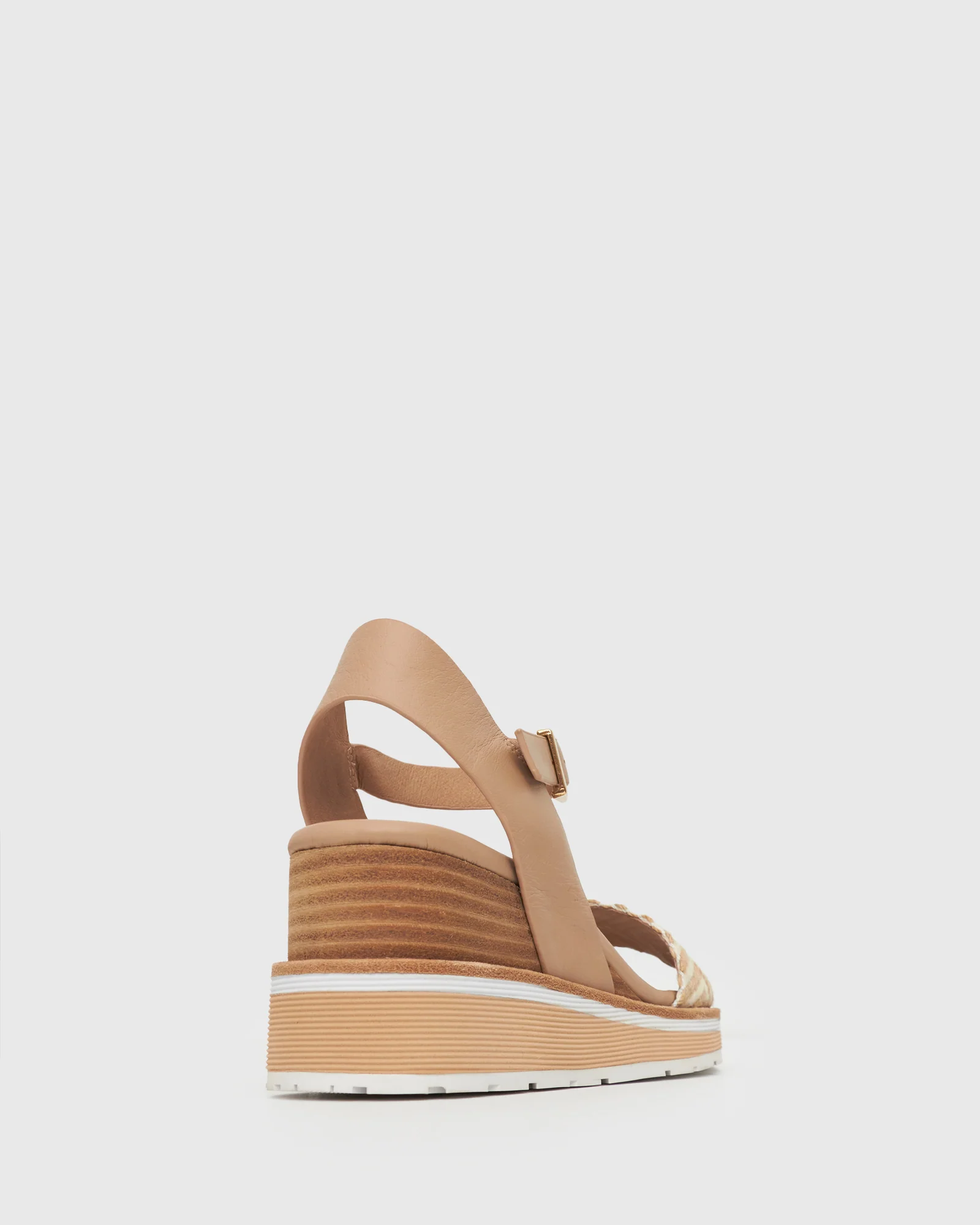 SANDREA Stacked Heel Wedges - Image 4