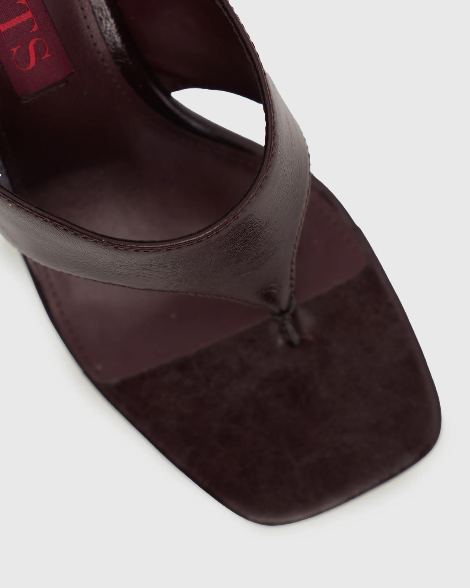 PRE-ORDER SELENE Square Toe Wedge Sandals - Image 4