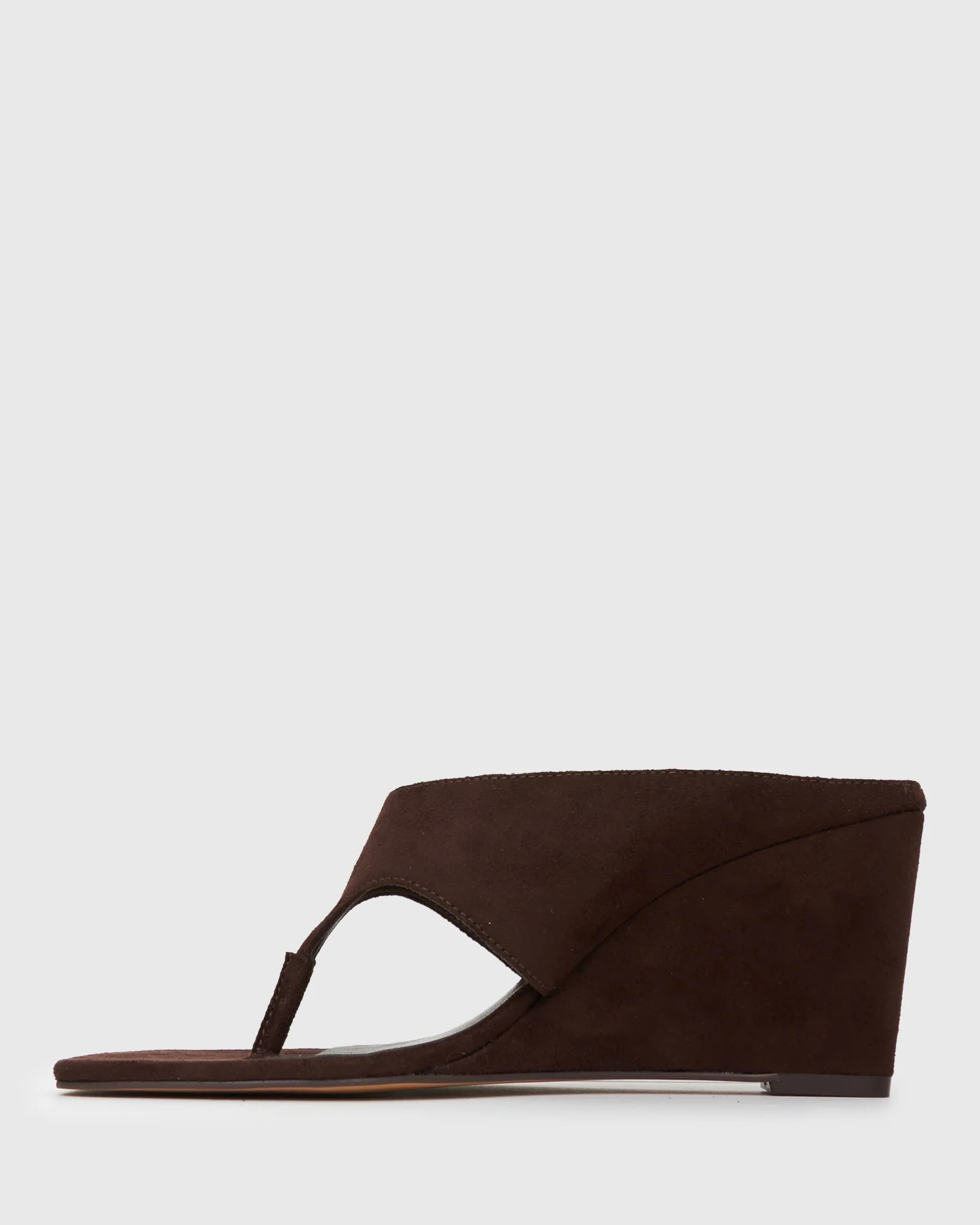 SELENE Square Toe Wedge Sandals - Image 3