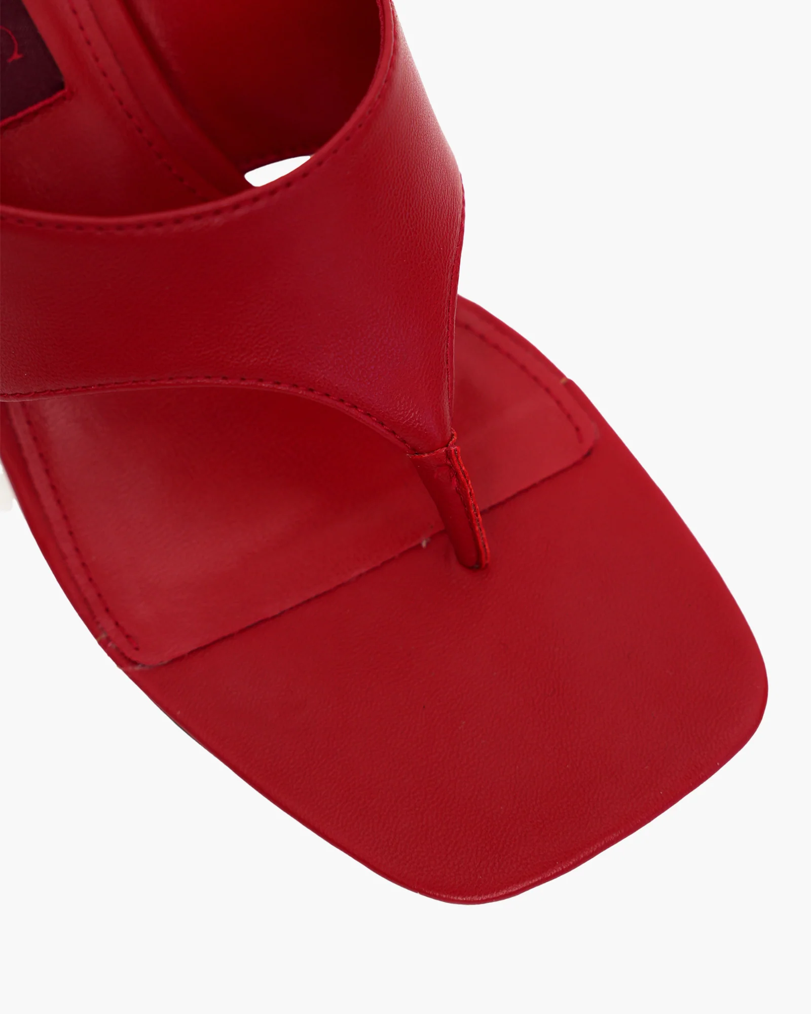 SELENE Square Toe Wedge Sandals - Image 5