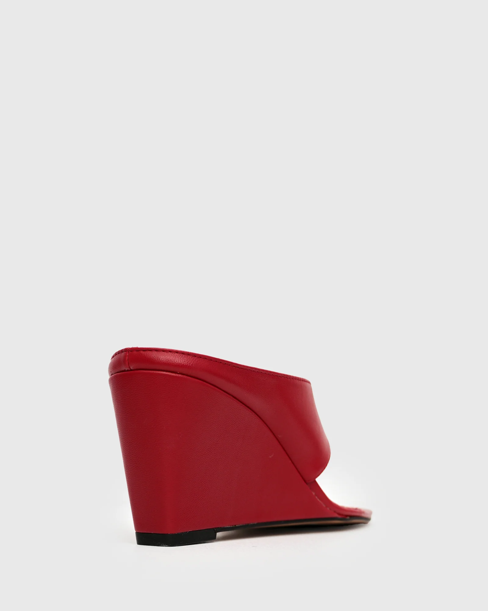 SELENE Square Toe Wedge Sandals - Image 7