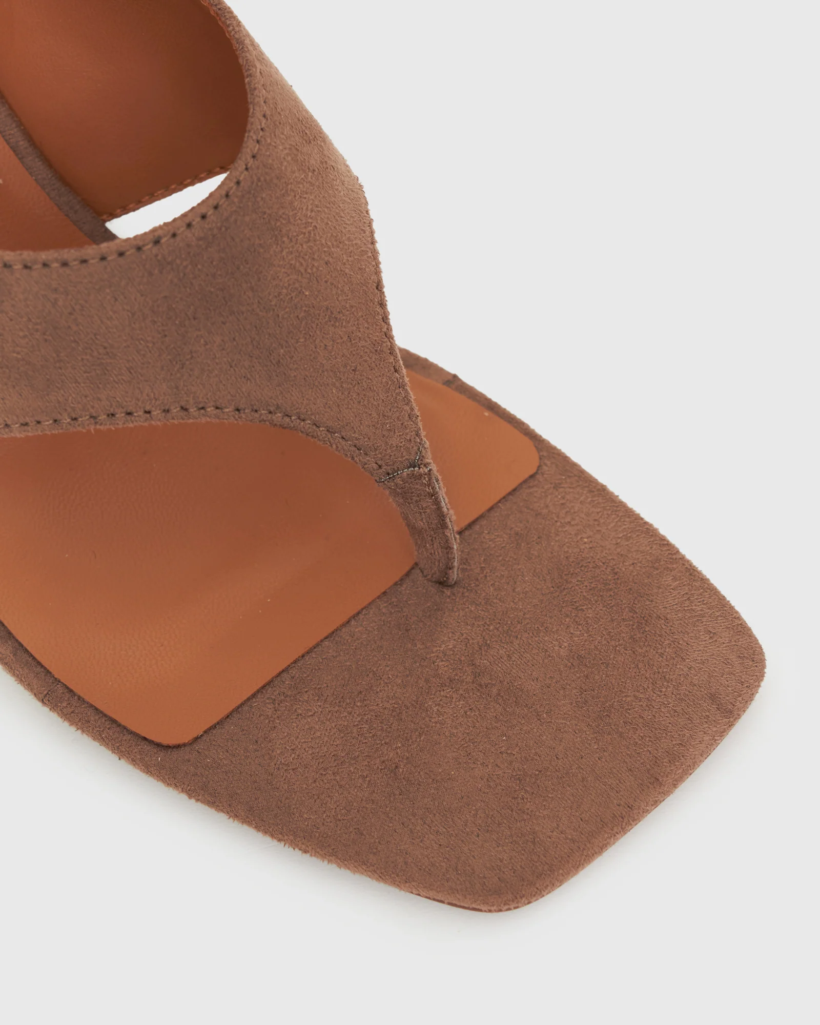 SELENE Square Toe Wedge Sandals - Image 3