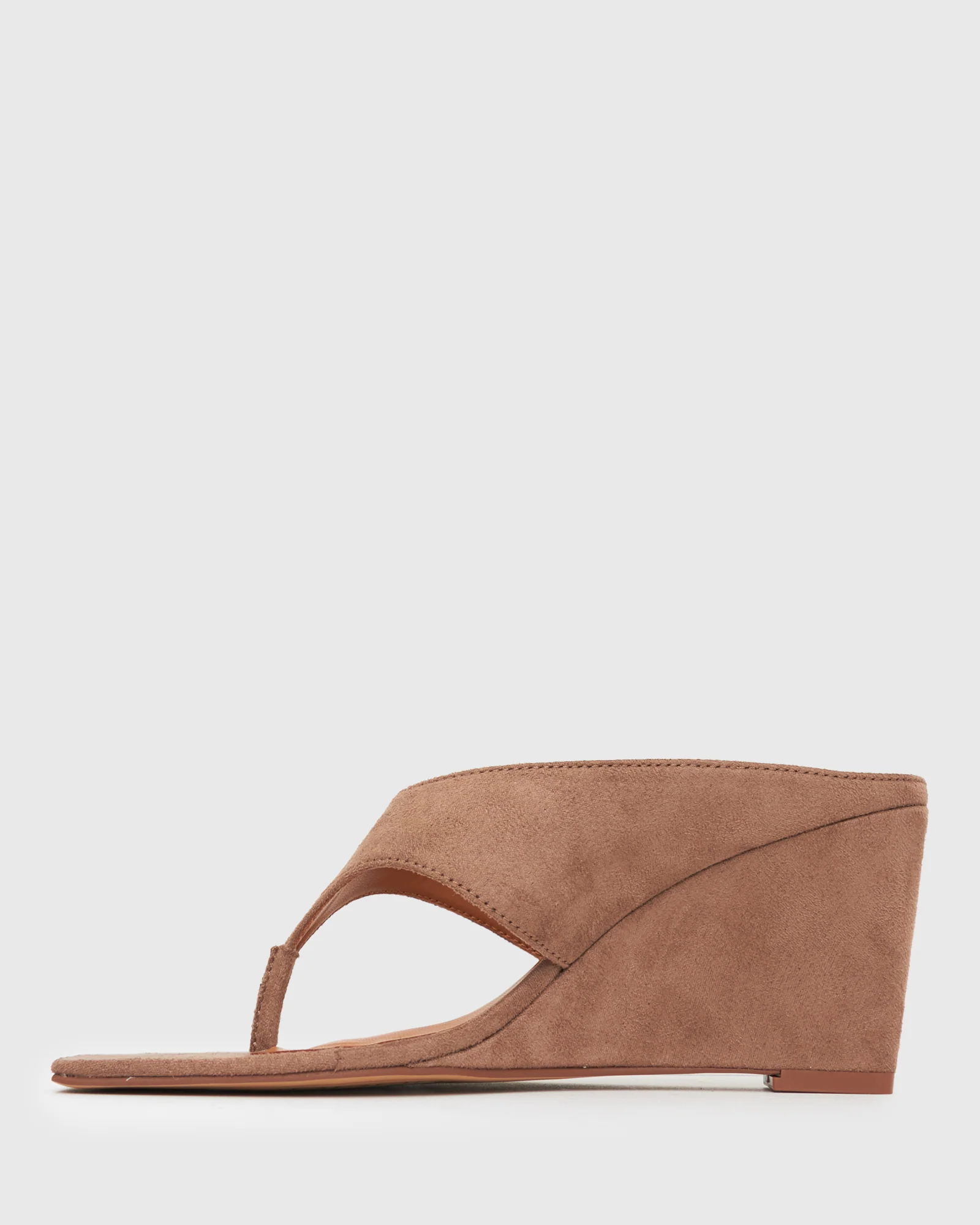 SELENE Square Toe Wedge Sandals - Image 4