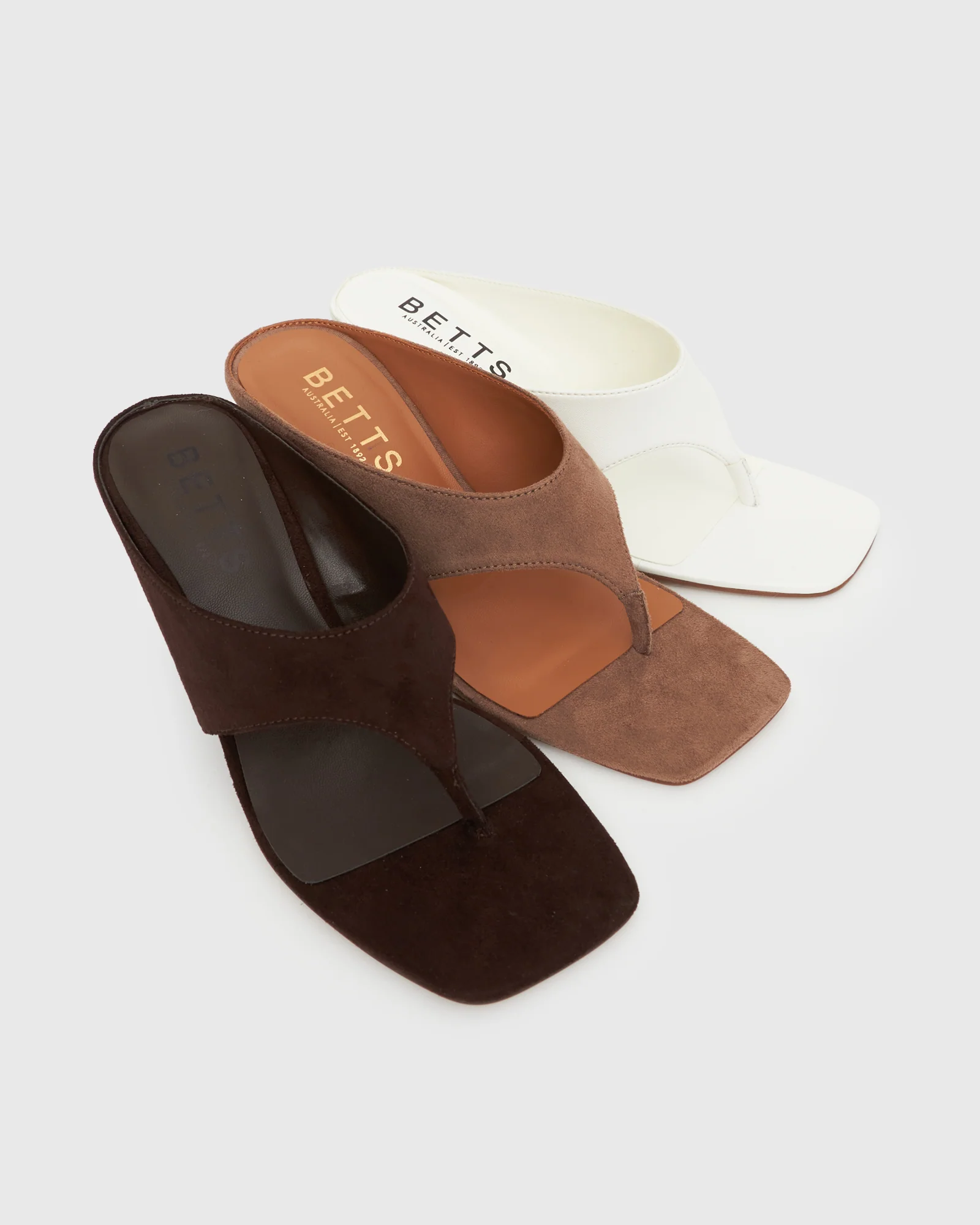 SELENE Square Toe Wedge Sandals - Image 7