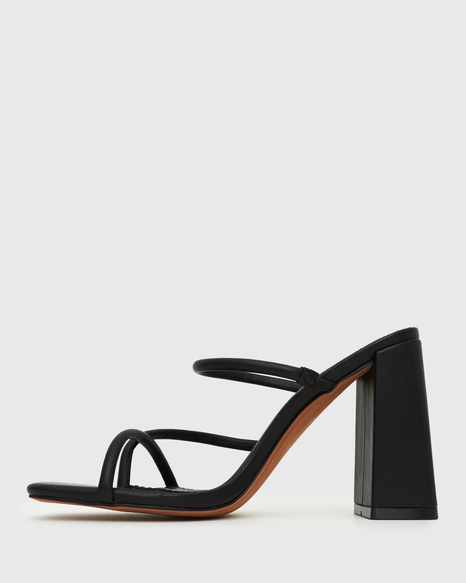 SHAQ High Block Heel Mules - Image 3
