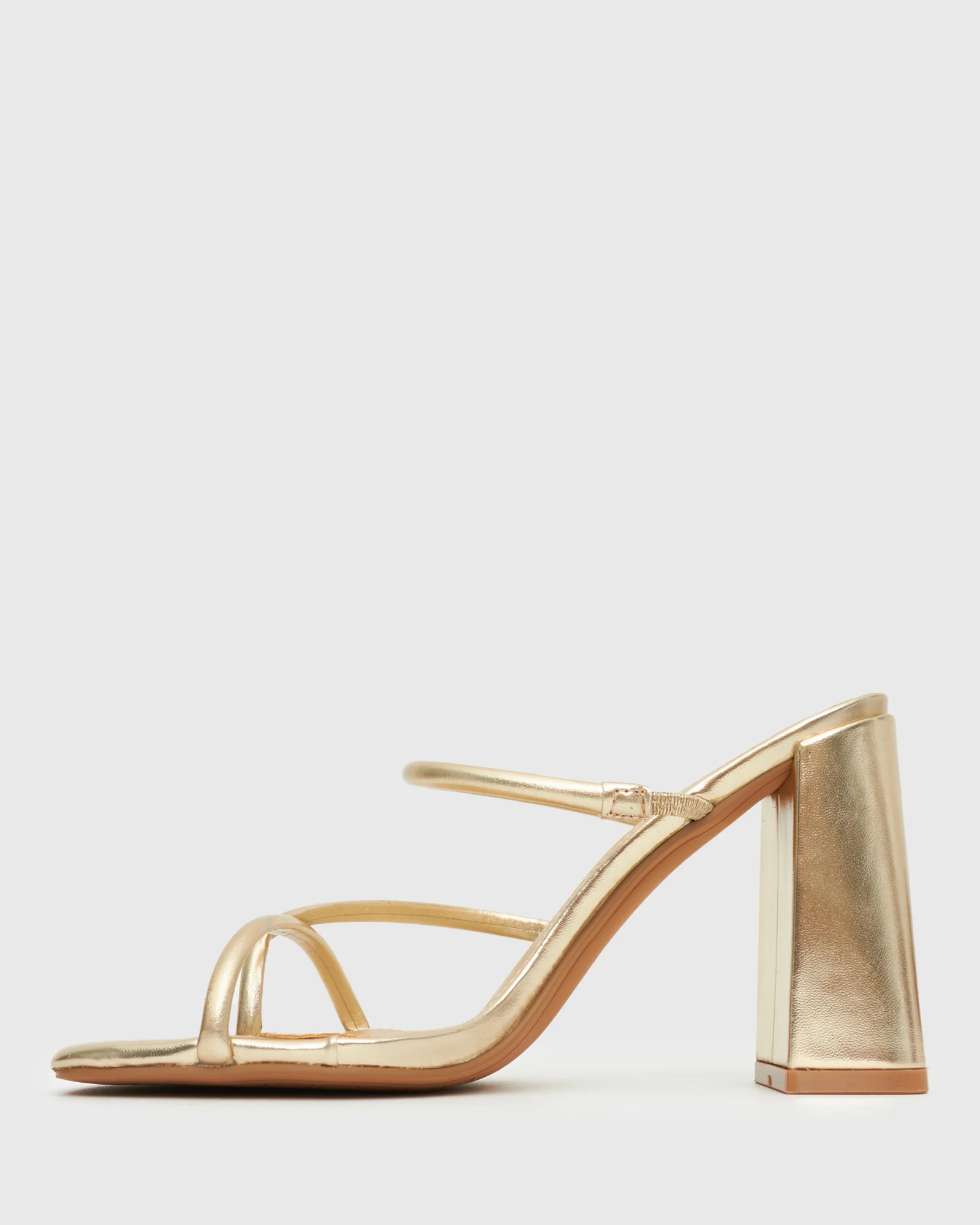 SHAQ High Block Heel Mules - Image 3