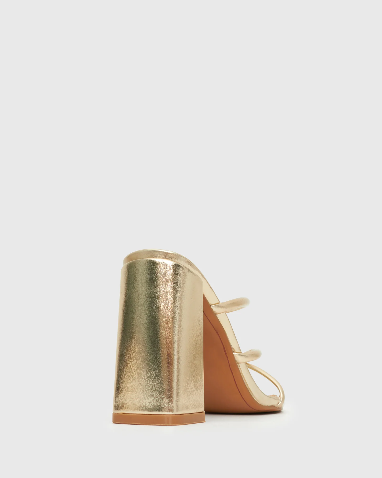 SHAQ High Block Heel Mules - Image 4