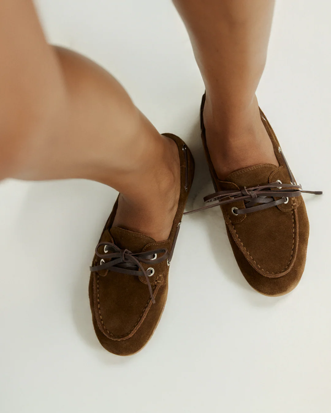 SKIPPER Suede Leather Loafers - Image 3