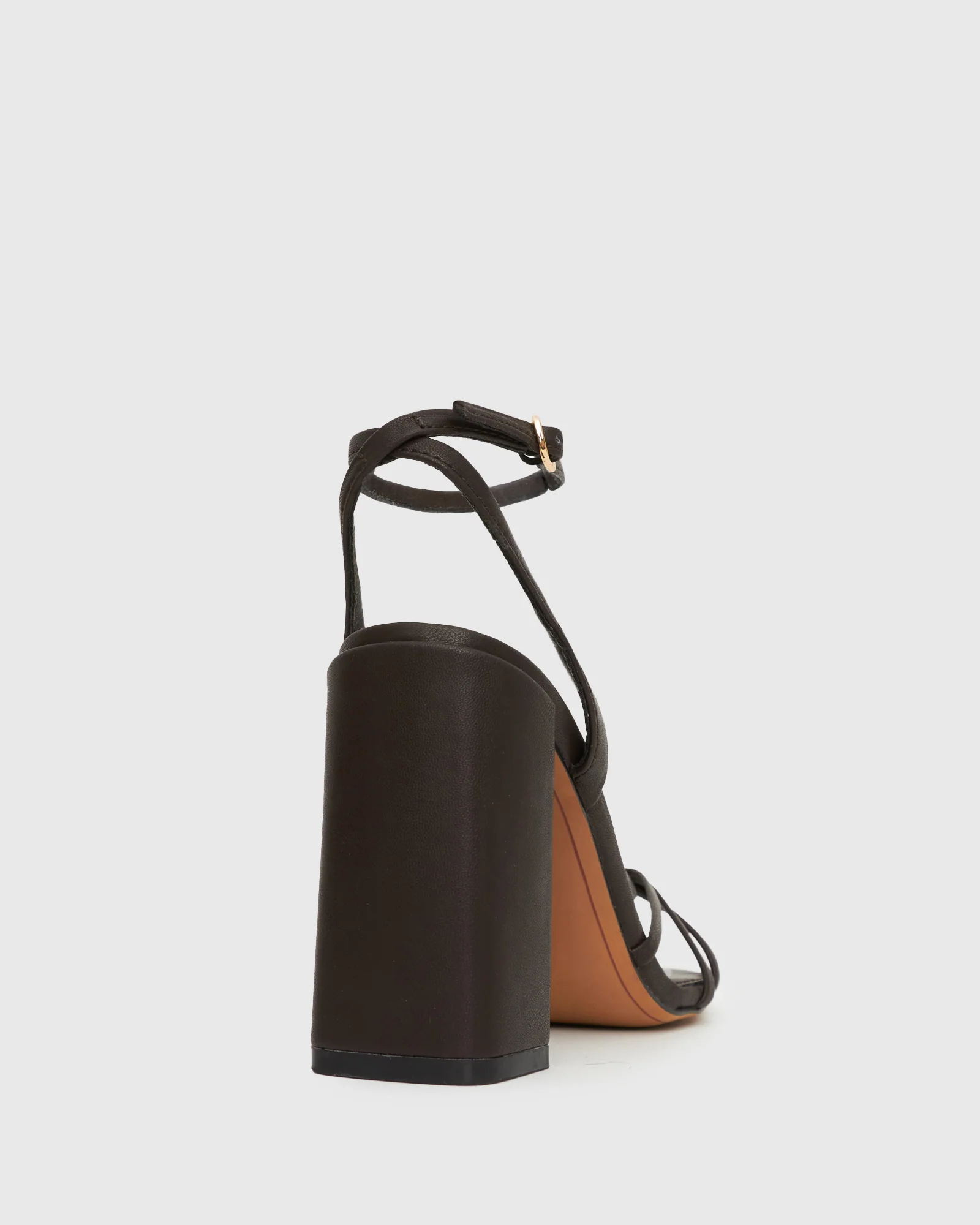 SOLANA Strappy High Block Heel Sandals - Image 4