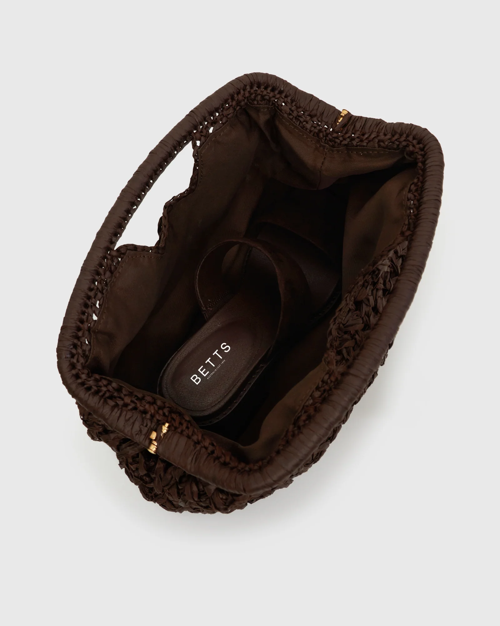 SPAINARD Raffia Clutch Bag - Image 3
