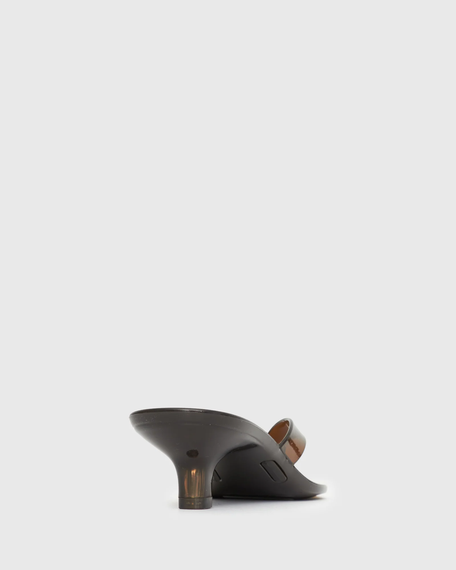 TYLA Jelly Kitten Heel Thong Sandals - Image 4