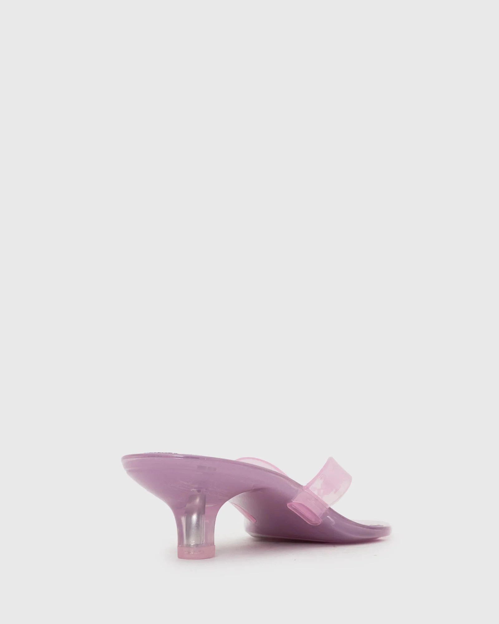 TYLA Jelly Kitten Heel Thong Sandals - Image 5