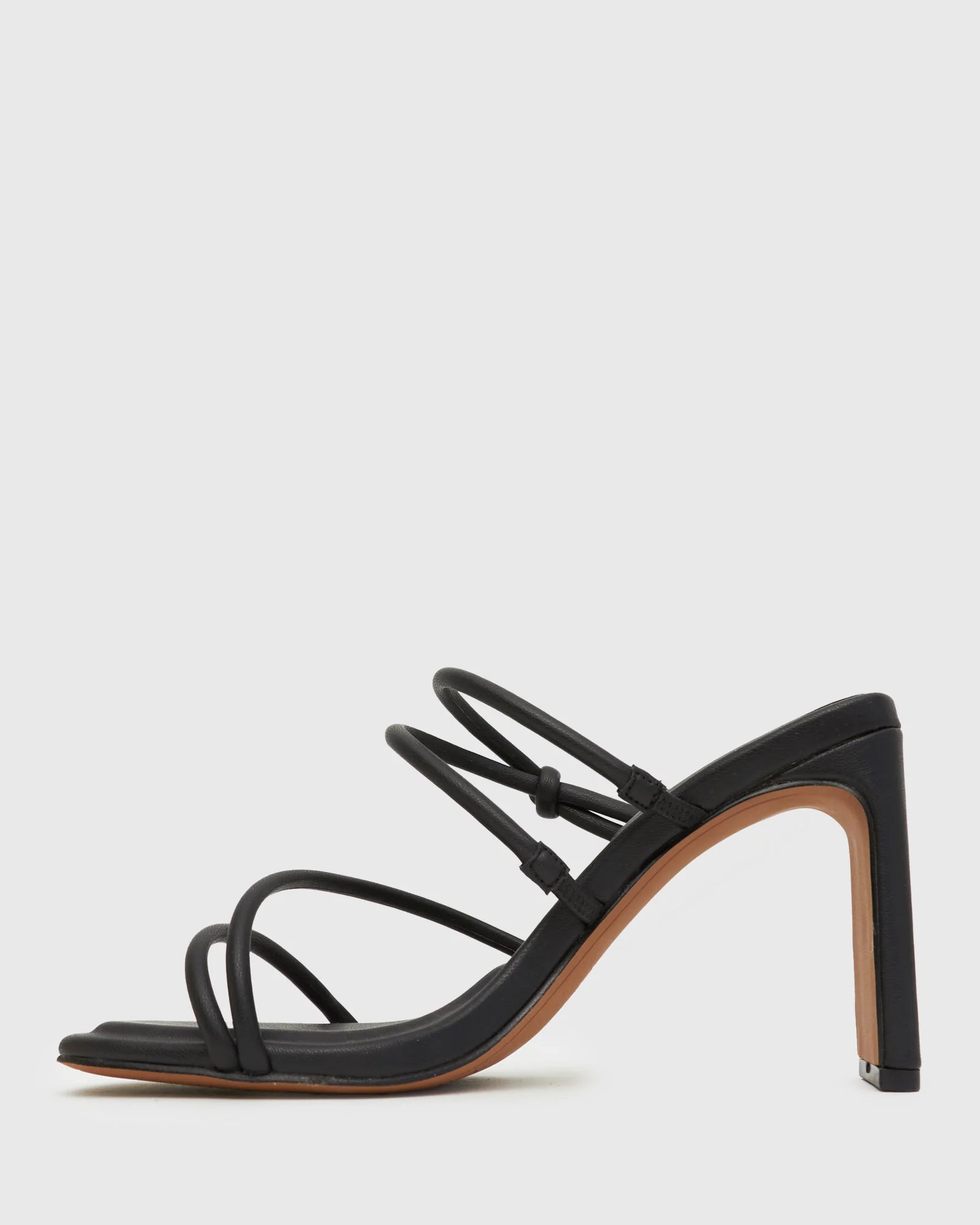 Wider Fit CLEOPATRA High-Heeled Strappy Mules - Image 3
