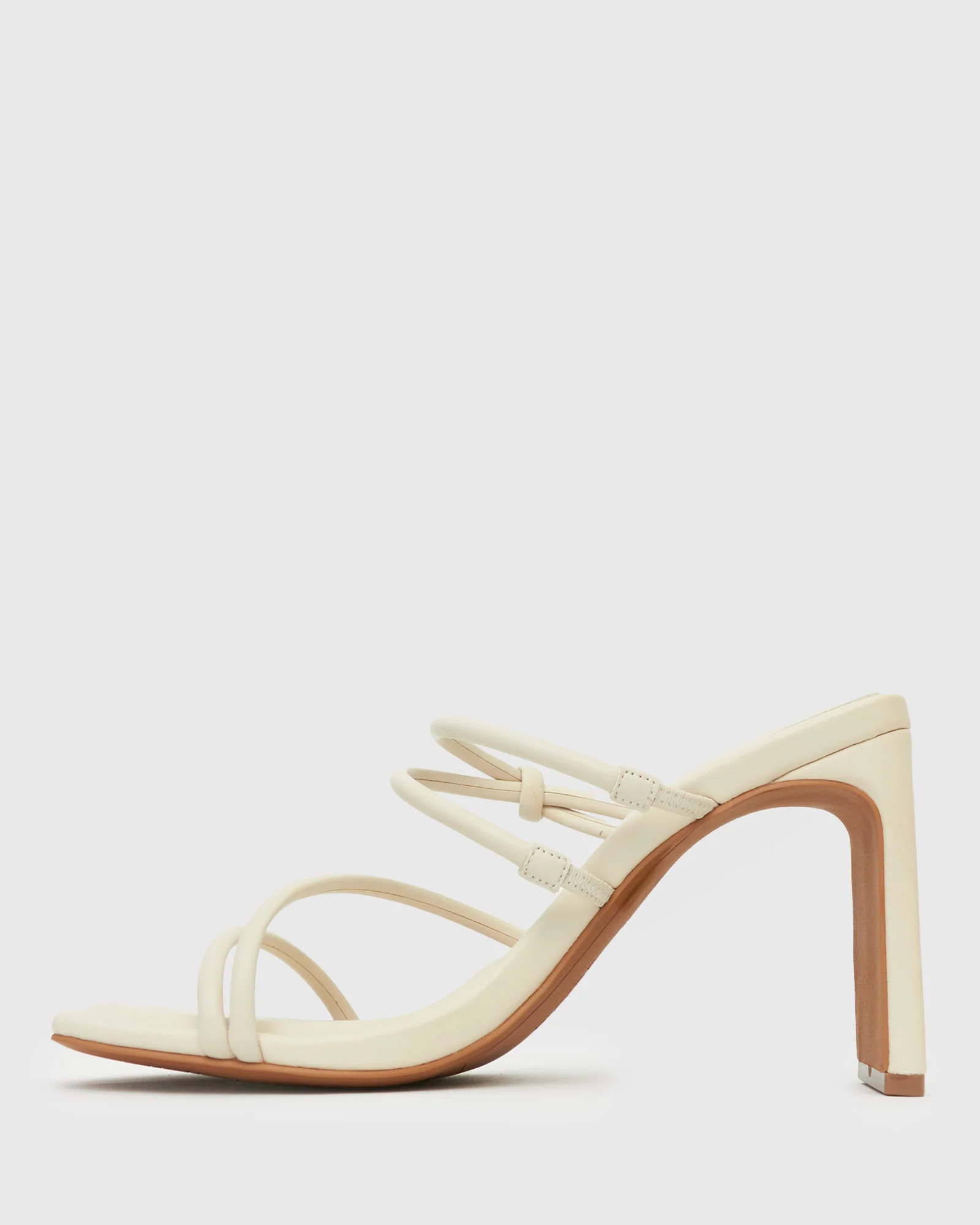 Wider Fit CLEOPATRA High-Heeled Strappy Mules - Image 3