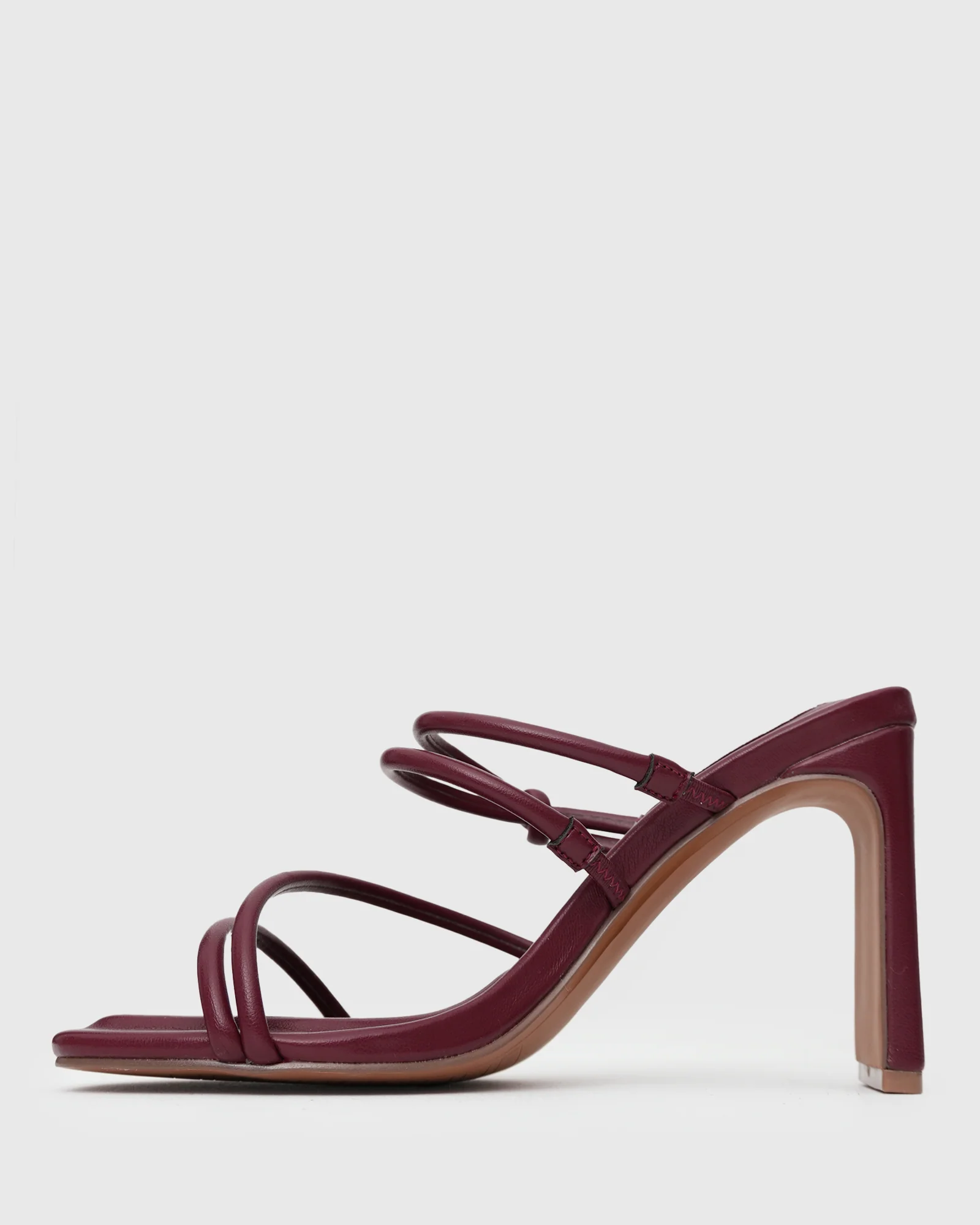 Wider Fit CLEOPATRA High-Heeled Strappy Mules - Image 4