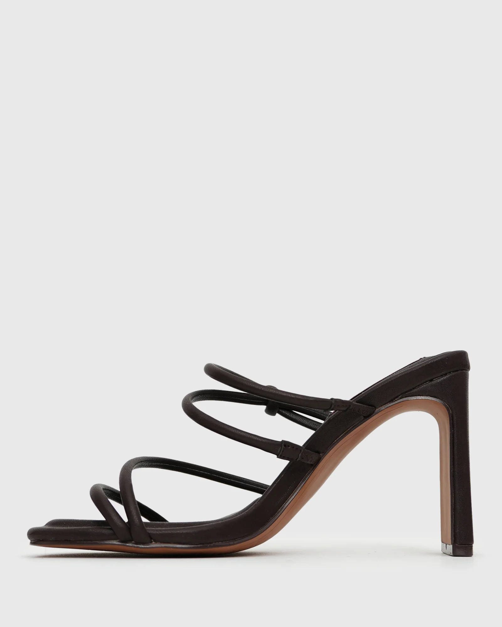 Wider Fit CLEOPATRA High-Heeled Strappy Mules - Image 3