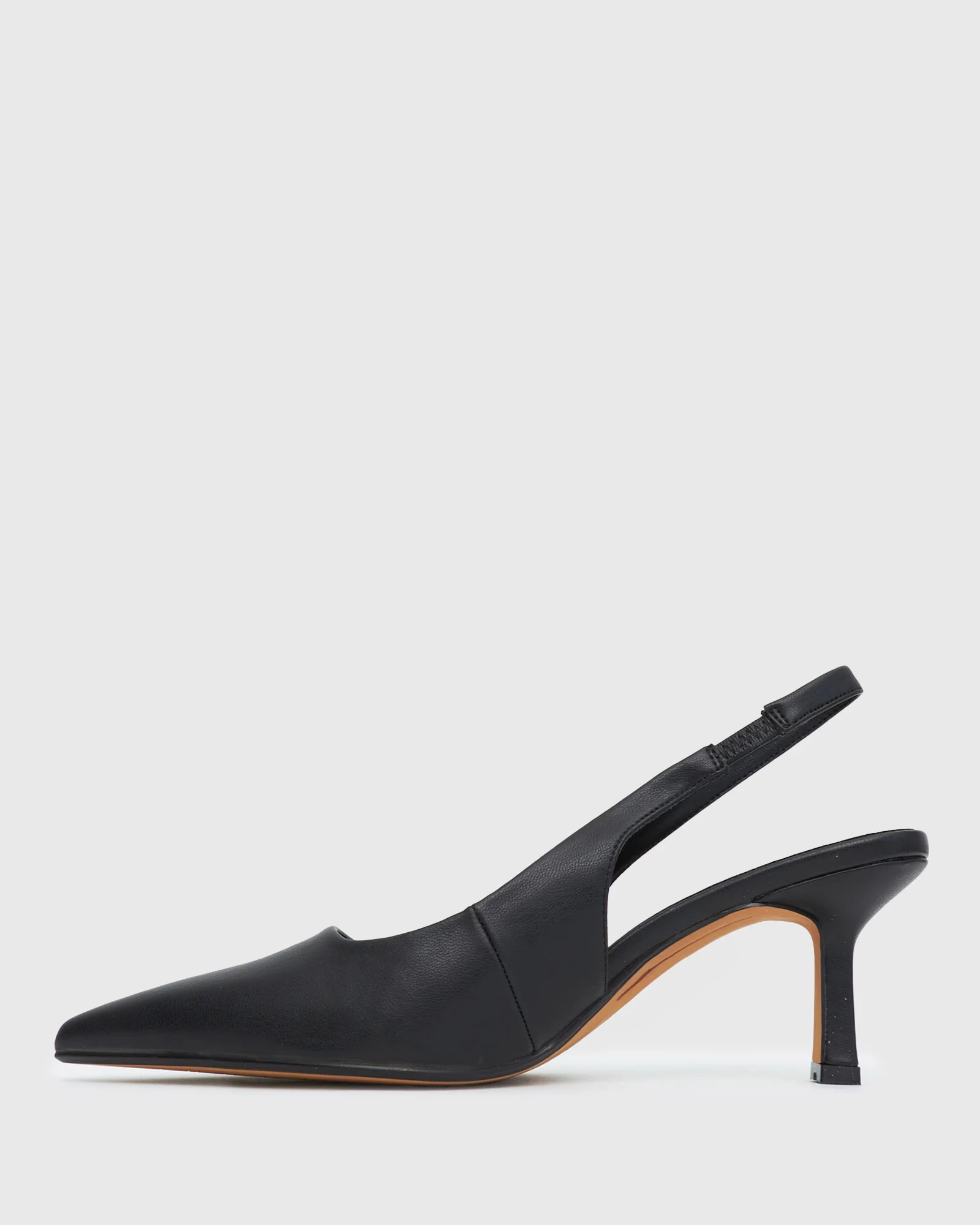 Wider Fit JERRY Slingback Stiletto Heel Pumps - Image 3