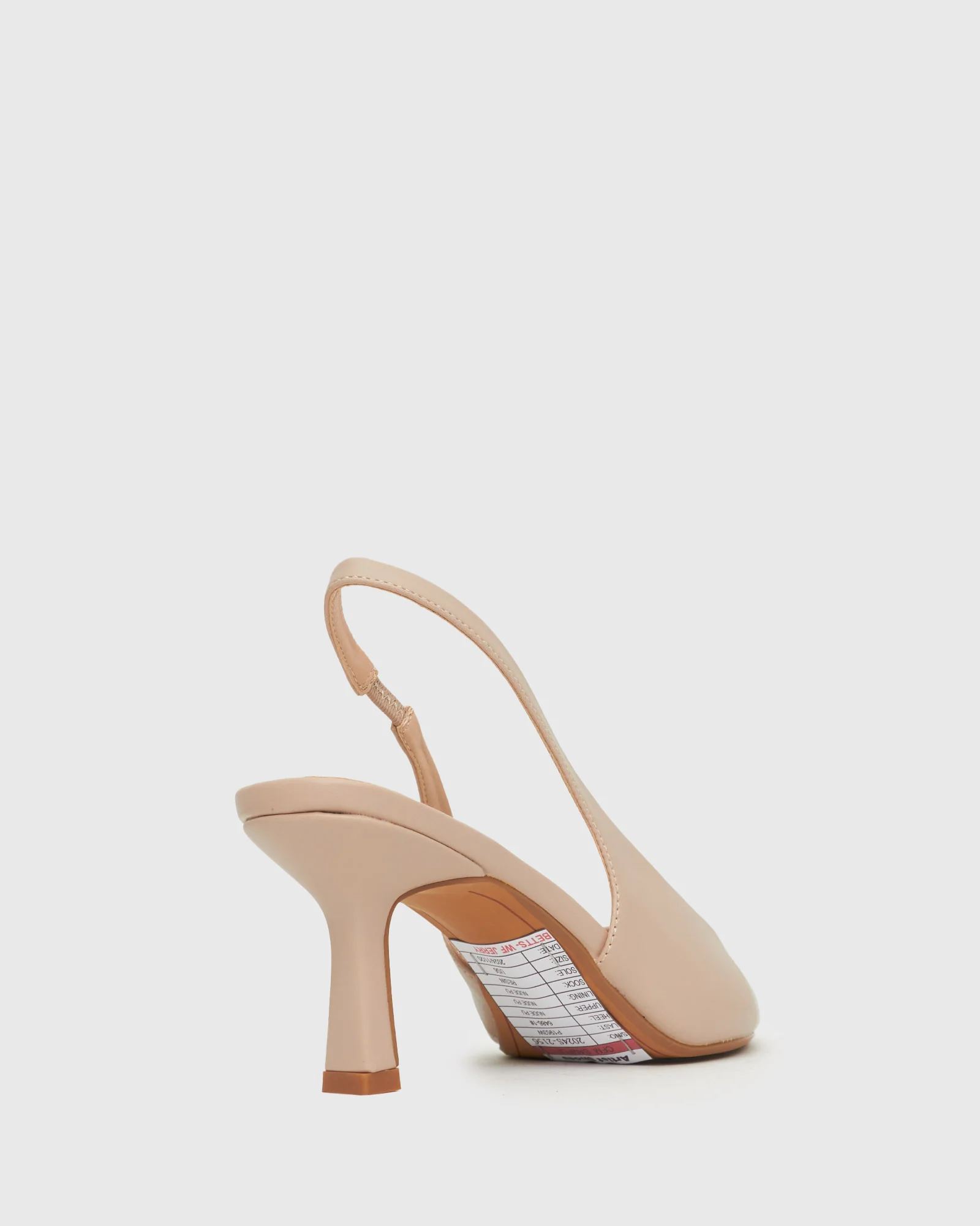 Wider Fit JERRY Slingback Stiletto Heel Pumps - Image 4