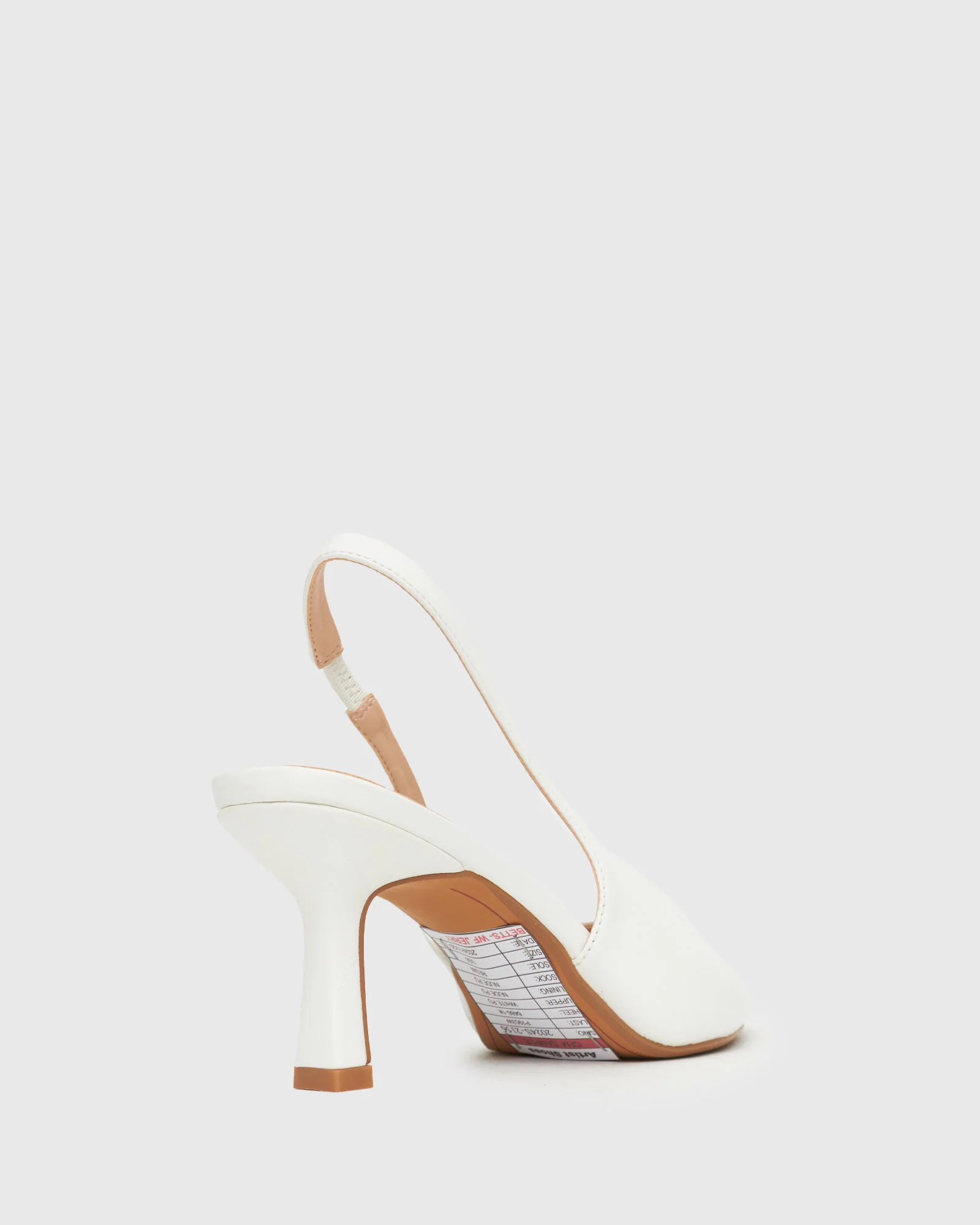 Wider Fit JERRY Slingback Stiletto Heel Pumps - Image 4