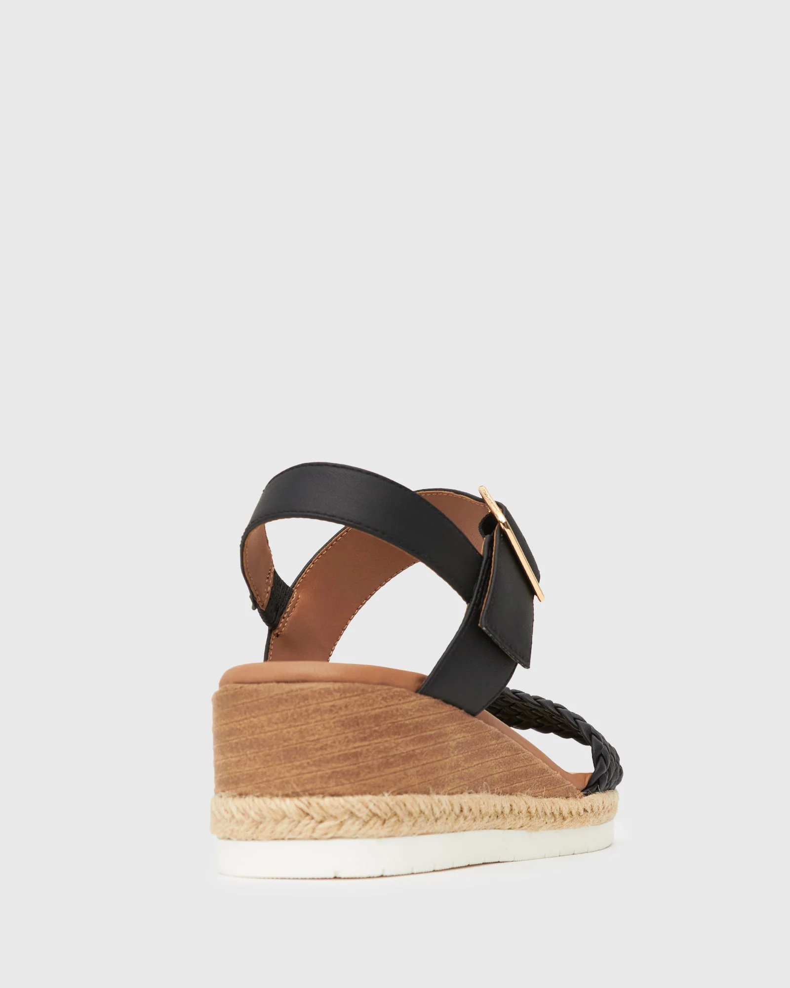 Wider Fit KENZIE Vegan Low Wedge Sandals - Image 4