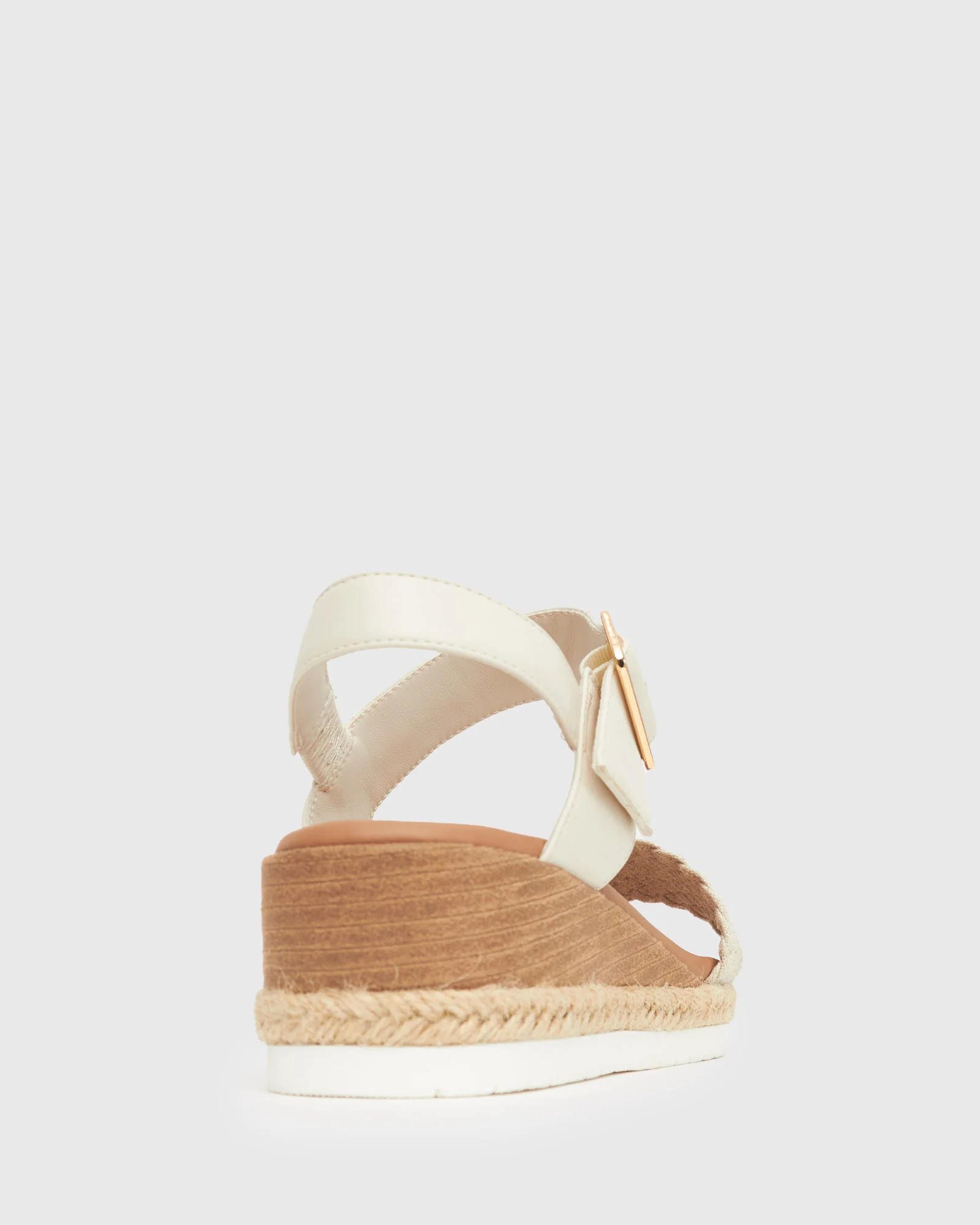 Wider Fit KENZIE Vegan Low Wedge Sandals - Image 5