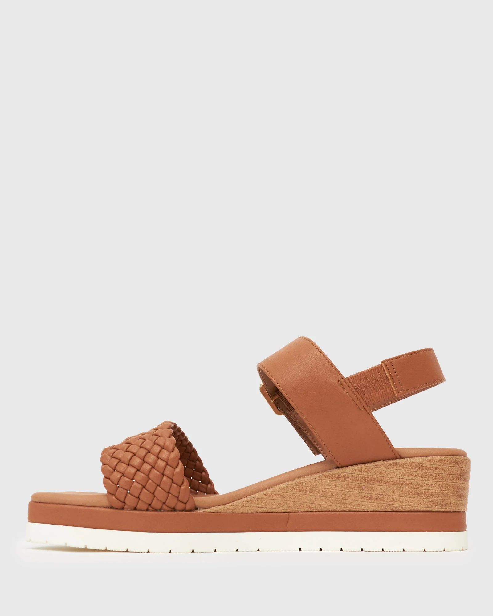Wider Fit KENZIE Vegan Low Wedge Sandals - Image 4
