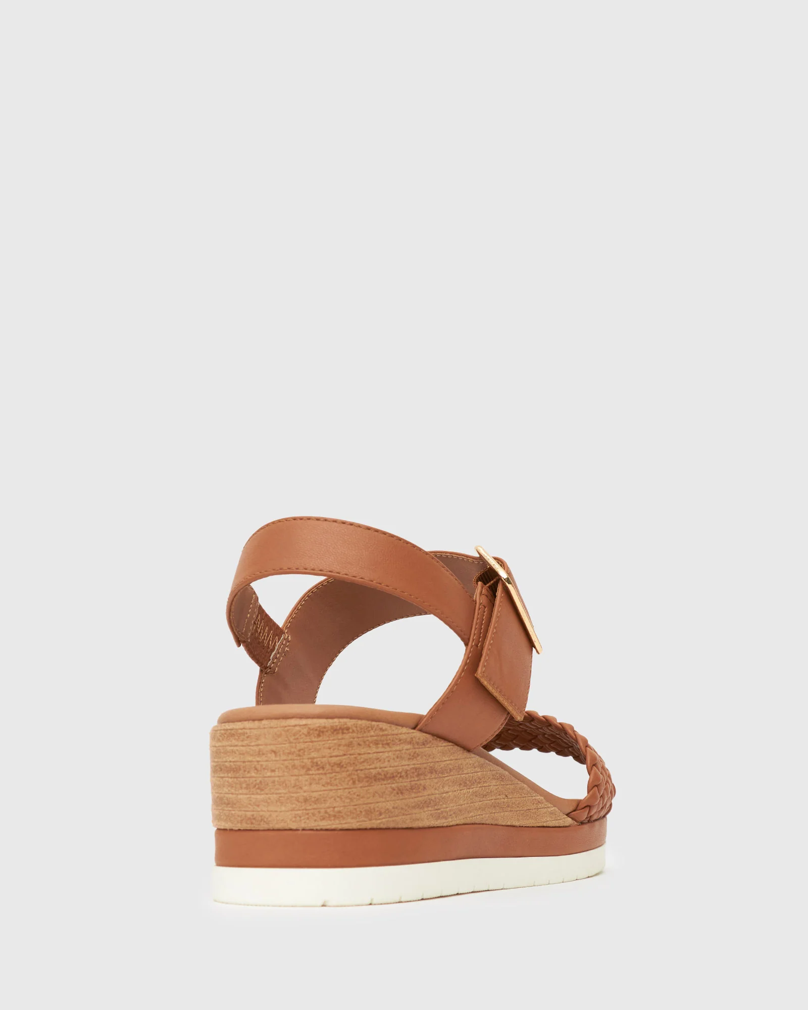 Wider Fit KENZIE Vegan Low Wedge Sandals - Image 5