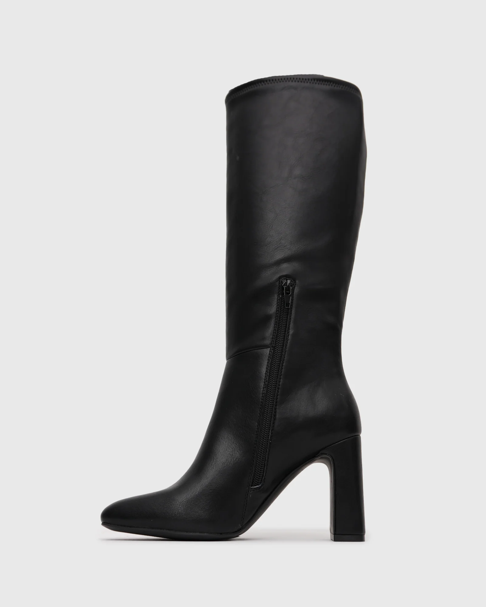 Wider Fit PRIME Block Heel Knee High Boots - Image 3