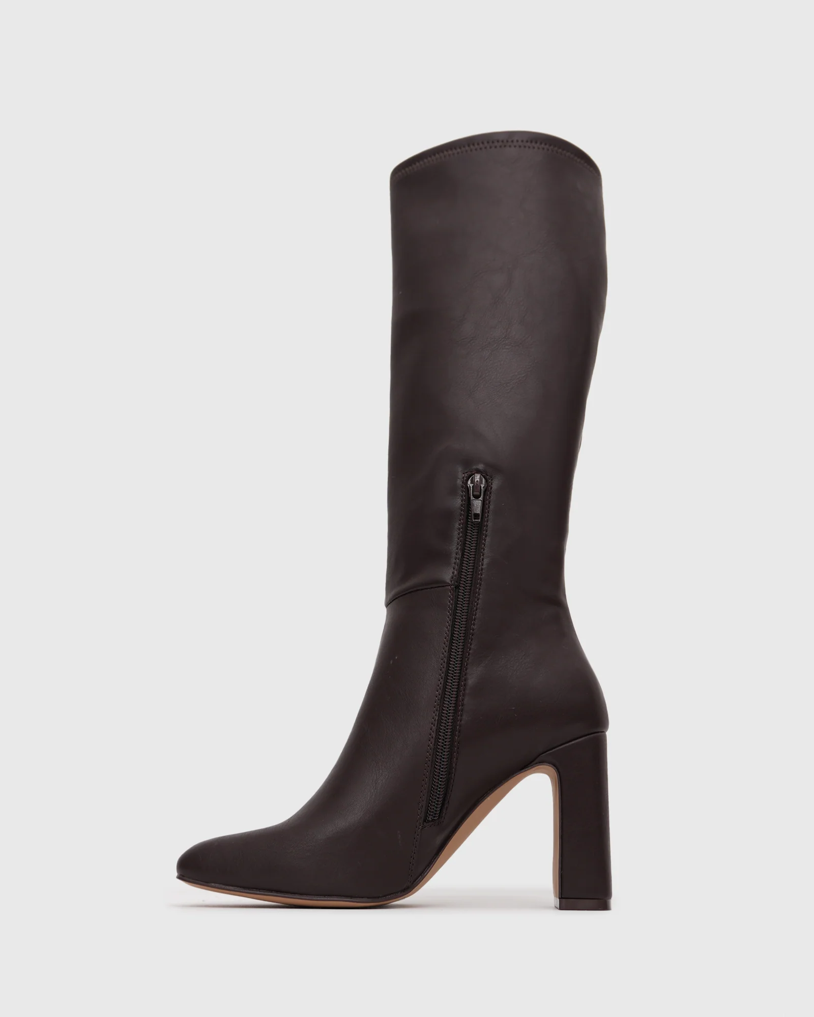 Wider Fit PRIME Block Heel Knee High Boots - Image 3